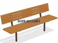 Диван уличный МАФ 1608 в Удмуртской республике