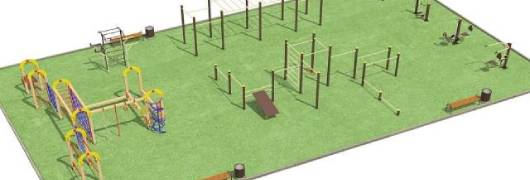 Проект спортивной площадки для любого возраста в Удмуртской республике