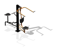 Уличный тренажер "Верхняя тяга Вело" УТ340 в Удмуртской республике