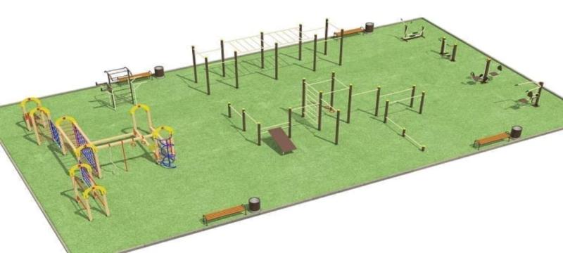 Проект спортивной площадки для любого возраста - 1 096 200 рублей. в Удмуртской республике