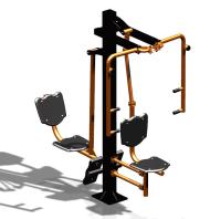 Уличный тренажер "Баттерфляй Жим ног" УТ347 в Удмуртской республике