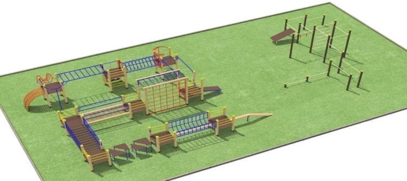 Проект спортплощадки с полосой препятствий - 1 178 100 рублей в Удмуртской республике