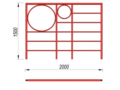 Шведская стенка с кольцами МАФ 3502 в Удмуртской республике
