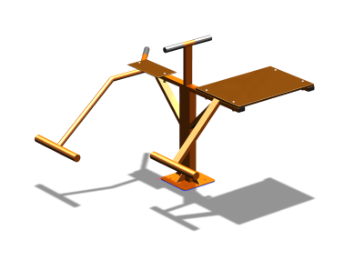 Уличный тренажер "Пресс Гиперэкстензия" УТ327 в Удмуртской республике