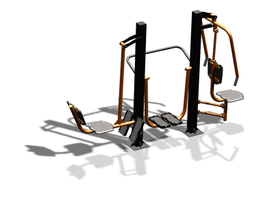 Уличный тренажер "Жим ногами Шагомер Жим от груди" УТ333 в Удмуртской республике
