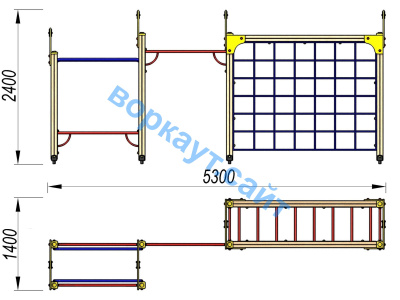 Детский спортивный комплекс Атлет ДСК 3106 в Удмуртской республике
