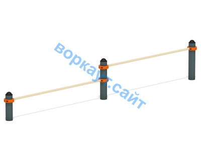 Каскад турников двойной ВС-5 в Удмуртской республике