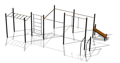 Спортивный комплекс воркаут ВС-153 в Удмуртской республике