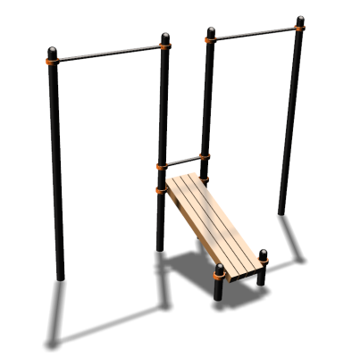 Воркаут турники со скамьей для пресса ВС-27 в Удмуртской республике