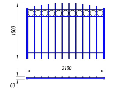 Ограждение спортивной площадки МАФ 5005 в Удмуртской республике