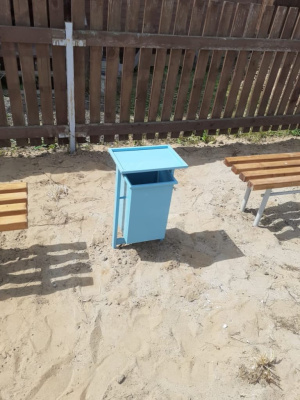 Урна с крышкой МАФ 1631 в Удмуртской республике