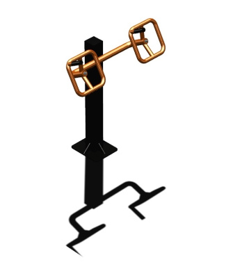 Уличный тренажер "Штурвал одинарный" УТ 122 в Удмуртской республике