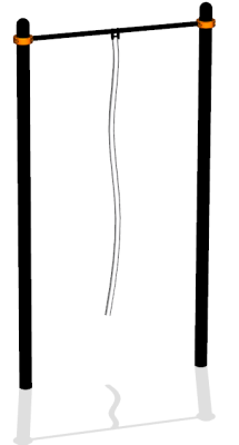 Турник с гимнастическим канатом ВС-34 в Удмуртской республике