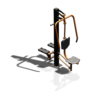 Уличный тренажер "Жим от груди Степпер" УТ342 в Удмуртской республике