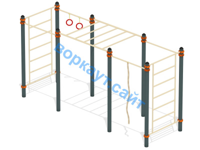 Воркаут комплекс гимнастический  ВС-24 в Удмуртской республике