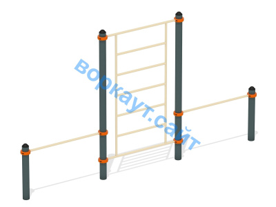 Шведская стенка с перекладинами ВС-13 в Удмуртской республике