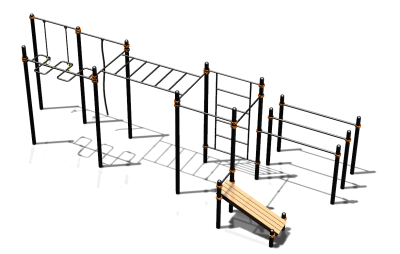 Спортивный комплекс воркаут ВС-77 в Удмуртской республике