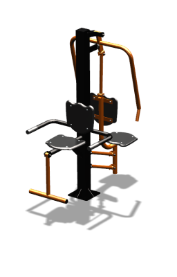 Уличный тренажер "Жим от груди Флекс" УТ324 в Удмуртской республике