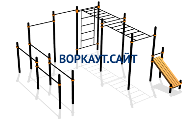 Спортивный комплекс воркаут ВС-109 в Удмуртской республике