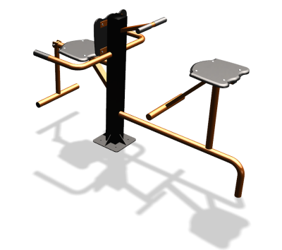 Уличный тренажер "Флекс Твистер сидя" УТ343 в Удмуртской республике