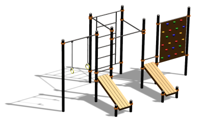 Спортивный комплекс воркаут ВС-125 в Удмуртской республике Спортивный комплекс воркаут ВС-125 в Удмуртской республике