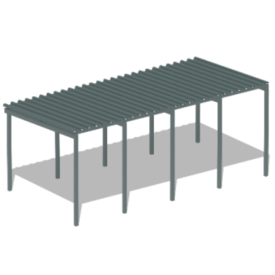 Теневой навес трибун МАФ 4130 в Удмуртской республике