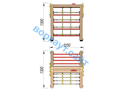 Детский спортивный комплекс ДСК 3201 в Удмуртской республике