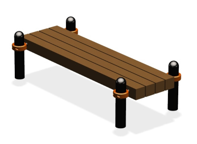 Воркаут скамья ВС-38 в Удмуртской республике