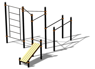Спортивный комплекс воркаут ВС-140 в Удмуртской республике