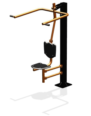 Уличный тренажер "Верхняя тяга одинарный" УТ 114 в Удмуртской республике