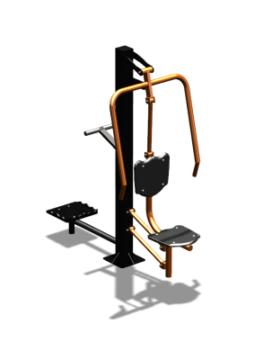 Уличный тренажер "Жим от груди Твистер" УТ328 в Удмуртской республике