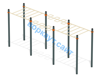 Воркаут комплекс рукоходов ВС-22 в Удмуртской республике