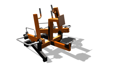 Силовой уличный тренажер  "Рычажная тяга"  УТ419 (тренажер находится на оптимизации у производства  и внешне может отличится от заявленной картинки в Удмуртской республике