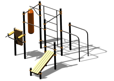 Спортивный комплекс воркаут ВС-93 в Удмуртской республике