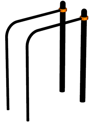 Воркаут брусья приставные ВС-39 в Удмуртской республике