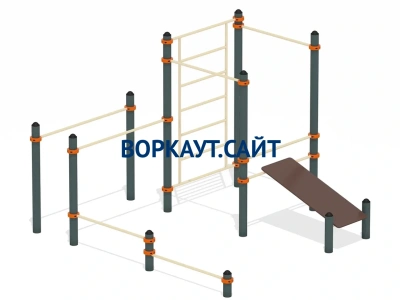 Спортивный комплекс воркаут ВС-43 в Удмуртской республике