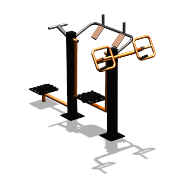 Уличный тренажер "Штурвал Пресс Супертвистер" УТ301 в Удмуртской республике