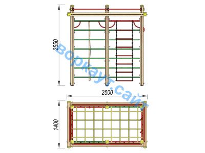 Детский спортивный комплекс ДСК 3108 в Удмуртской республике