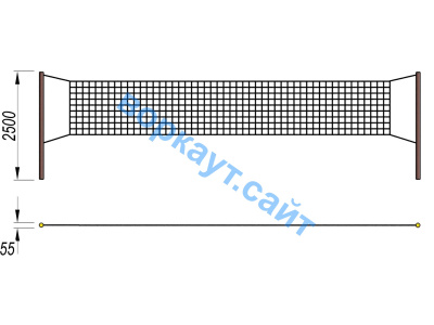 Волейбольные стойки СИО 3515 в Удмуртской республике