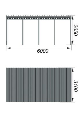 Теневой навес трибун МАФ 4130 в Удмуртской республике