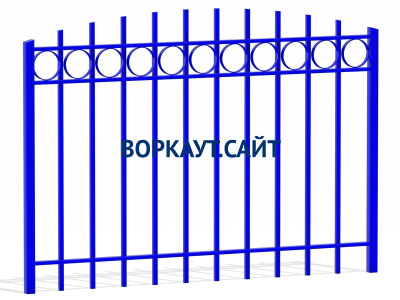 Ограждение спортивной площадки МАФ 5005 в Удмуртской республике