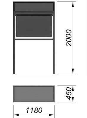 Информационный стенд МАФ 6006 в Удмуртской республике