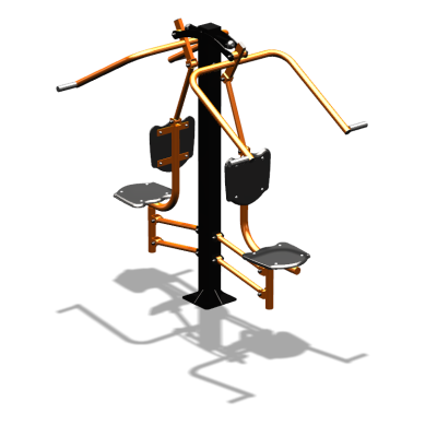 Уличный тренажер  "Верхняя тяга двойная"  УТ207 в Удмуртской республике